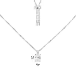 APM Monaco Adjustable Necklace With Eclat Pendant- Necklaces