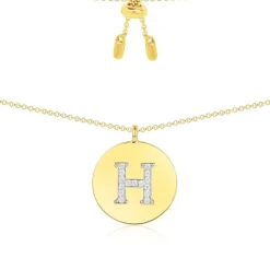 APM Monaco Alphabet Adjustable Necklace- Necklaces
