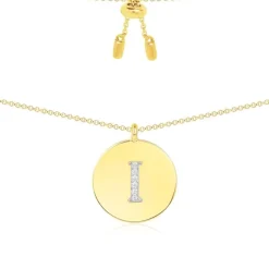 APM Monaco Alphabet Adjustable Necklace- Necklaces