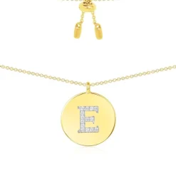 APM Monaco Alphabet Adjustable Necklace- Necklaces