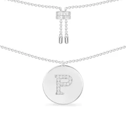 APM Monaco Alphabet Adjustable Necklace- Necklaces