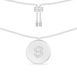 APM Monaco Alphabet Adjustable Necklace- Necklaces