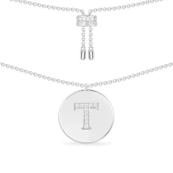 APM Monaco Alphabet Adjustable Necklace- Necklaces
