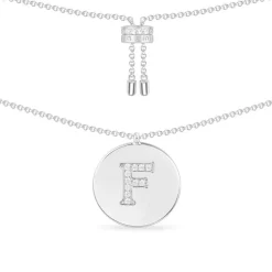 APM Monaco Alphabet Adjustable Necklace- Necklaces