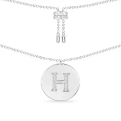 APM Monaco Alphabet Adjustable Necklace- Necklaces