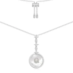 APM Monaco Alphabet Eternelle Adjustable Necklace- Necklaces
