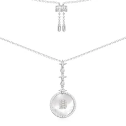 APM Monaco Alphabet Eternelle Adjustable Necklace- Necklaces