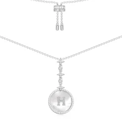 APM Monaco Alphabet Eternelle Adjustable Necklace- Necklaces
