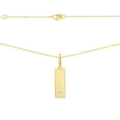 APM Monaco Alphabet Plate Necklace- Necklaces