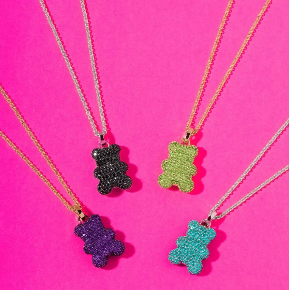 APM Monaco Baby Captain Yummy Bear (Clippable) Adjustable Necklace- Necklaces