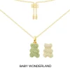 APM Monaco Baby Wonderland Yummy Bear (Clippable) Adjustable Necklace- Necklaces