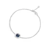 APM Monaco Blue Pave Square Adjustable Bracelet- Bracelets