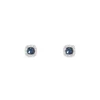 APM Monaco Blue Square Stud Earrings- Earrings