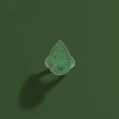 APM Monaco Bold Green Drop Ring- Rings