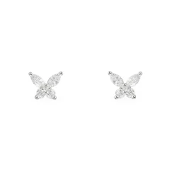 APM Monaco Butterfly Stud Earrings- Earrings