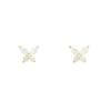 APM Monaco Butterfly Stud Earrings- Earrings