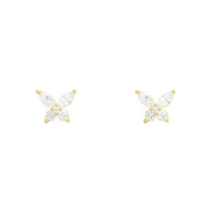 APM Monaco Butterfly Stud Earrings- Earrings