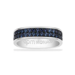 APM Monaco Chunky Blue Ring- Rings