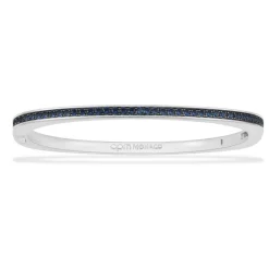 APM Monaco Dainty Blue Bangle- Bracelets