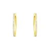 APM Monaco Dainty Hoop Earrings- Earrings