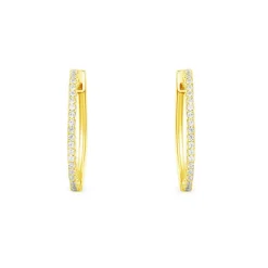 APM Monaco Dainty Hoop Earrings- Earrings