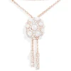 APM Monaco Disco Adjustable Necklace With Pearls- Necklaces