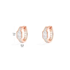 APM Monaco Eclat Hoop Earrings- Earrings