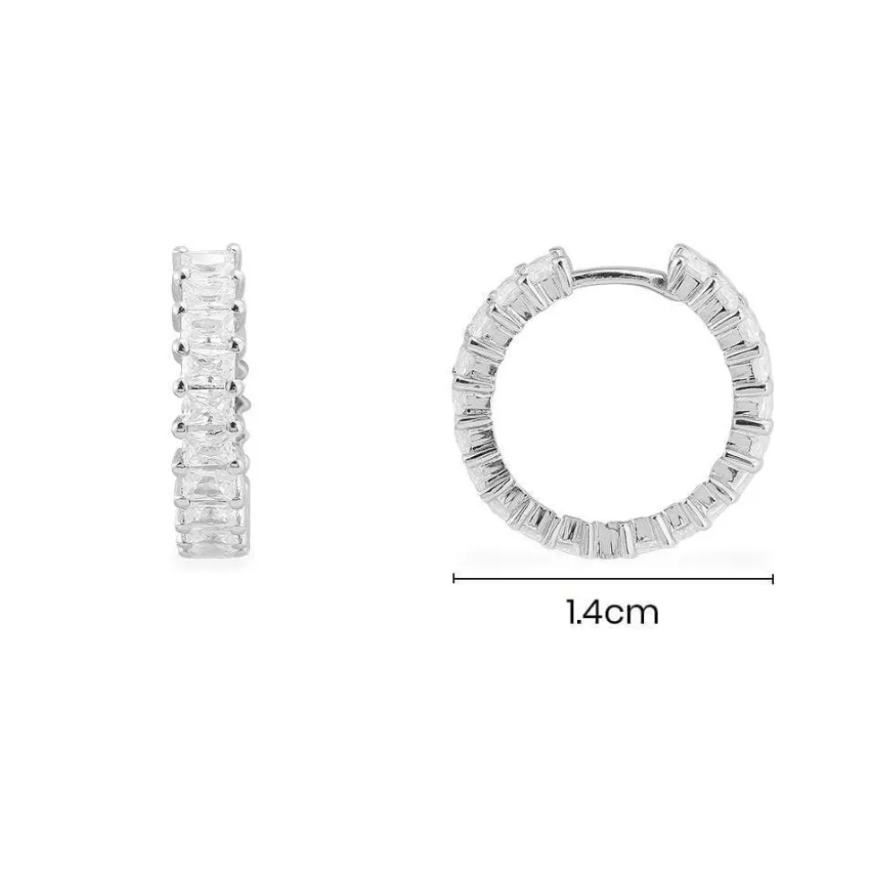 APM Monaco Eclat Hoop Earrings- Earrings