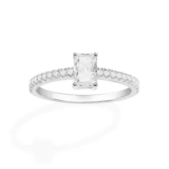 APM Monaco Eclat Pave Ring- Rings