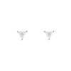 APM Monaco Eclat Triangle Stud Earrings- Earrings