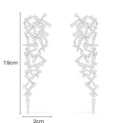 APM Monaco Festival Statement Drop Earrings- Earrings