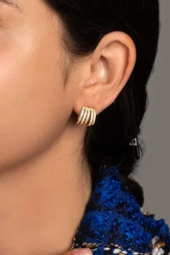 APM Monaco Five-Hoop Earrings- Earrings