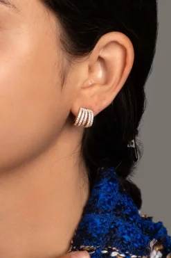 APM Monaco Five-Hoop Earrings- Earrings