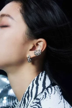 APM Monaco Giraffe Ear Cuff- Earrings