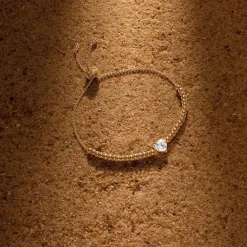 APM Monaco Heart Adjustable Bracelet- Bracelets