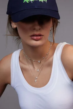 APM Monaco Heart Adjustable Necklace- Necklaces