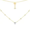 APM Monaco Heart Adjustable Necklace- Necklaces