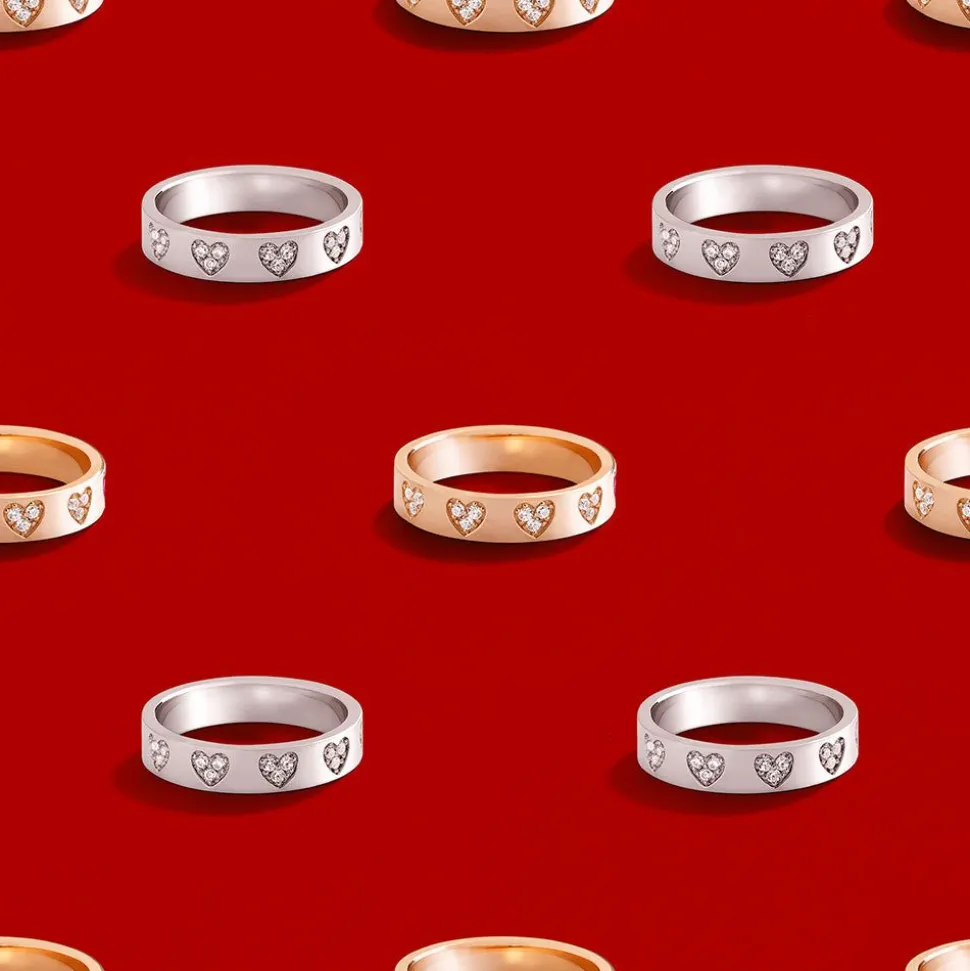 APM Monaco Heart Ring- Rings