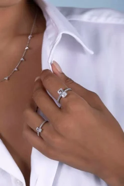 APM Monaco 3-Hoop Earrings With Safety Pins- Earrings