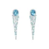 APM Monaco Lagoon Blue Drop Earrings- Earrings