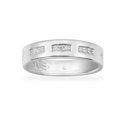 APM Monaco Love Morse Code Ring- Rings