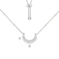 APM Monaco Lune Adjustable Necklace- Necklaces