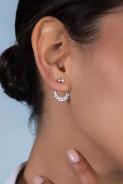 APM Monaco Lune Ear Jackets- Earrings