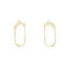 APM Monaco Meteorites Chain Earrings- Earrings