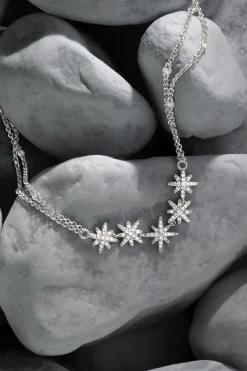 APM Monaco Meteorites Double Chain Adjustable Necklace- Necklaces