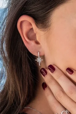 APM Monaco Meteorites Rectangular Earrings- Earrings