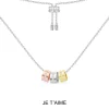 APM Monaco Morse Code Adjustable Necklace- Necklaces
