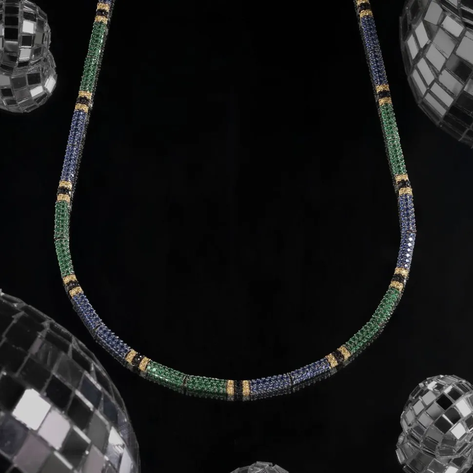 APM Monaco Multicolor Adjustable Necklace- Necklaces