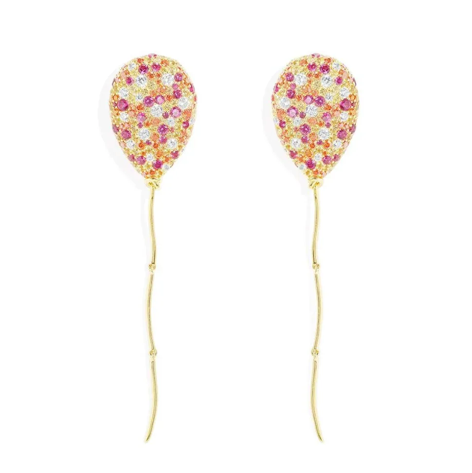 APM Monaco Multicolor Balloon Drop Earrings- Earrings
