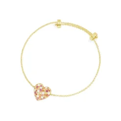 APM Monaco Multicolor Heart Adjustable Bracelet- Bracelets